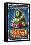 The Fremont Troll Movie Poster-Lantern Press-Framed Stretched Canvas