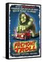 The Fremont Troll Movie Poster-Lantern Press-Framed Stretched Canvas