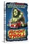 The Fremont Troll Movie Poster-Lantern Press-Stretched Canvas