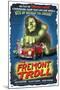 The Fremont Troll Movie Poster-Lantern Press-Mounted Art Print