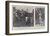 The French Aggressions in West Africa, Types of French and Native Soldiery Engaged in the Advance-null-Framed Giclee Print