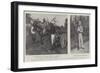 The French Aggressions in West Africa, Types of French and Native Soldiery Engaged in the Advance-null-Framed Giclee Print