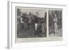 The French Aggressions in West Africa, Types of French and Native Soldiery Engaged in the Advance-null-Framed Giclee Print