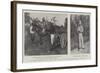 The French Aggressions in West Africa, Types of French and Native Soldiery Engaged in the Advance-null-Framed Giclee Print