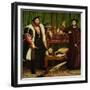 The French Ambassadors of King Henry II at the Court of the English King Henry VIII-Hans Holbein the Younger-Framed Giclee Print