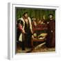 The French Ambassadors of King Henry II at the Court of the English King Henry VIII-Hans Holbein the Younger-Framed Giclee Print