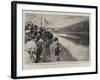 The French and English Boat-Race on the Seine-Paul Destez-Framed Giclee Print