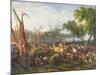 The French Army Crossing the Rhine at Dusseldorf, 6th September 1795-Louis Lejeune-Mounted Giclee Print