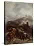 The French Army Crossing the Sierra De Guadarrama, Spain, December 1808, 1812-Nicolas Antoine Taunay-Stretched Canvas