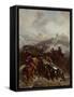 The French Army Crossing the Sierra De Guadarrama, Spain, December 1808, 1812-Nicolas Antoine Taunay-Framed Stretched Canvas