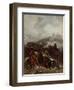 The French Army Crossing the Sierra De Guadarrama, Spain, December 1808, 1812-Nicolas Antoine Taunay-Framed Giclee Print