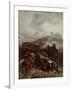 The French Army Crossing the Sierra De Guadarrama, Spain, December 1808, 1812-Nicolas Antoine Taunay-Framed Giclee Print