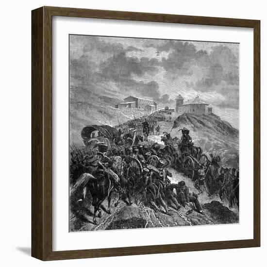 The French Army Crossing the Sierra Guadarrama, Spain, 22nd-24th September 1808-Nicolas Antoine Taunay-Framed Giclee Print