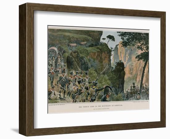 The French Army in the Mountains of Portugal-Maurice Henri Orange-Framed Giclee Print