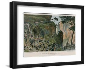 The French Army in the Mountains of Portugal-Maurice Henri Orange-Framed Giclee Print