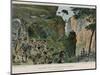 The French Army in the Mountains of Portugal-Maurice Henri Orange-Mounted Giclee Print