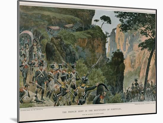 The French Army in the Mountains of Portugal-Maurice Henri Orange-Mounted Giclee Print