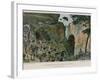 The French Army in the Mountains of Portugal-Maurice Henri Orange-Framed Giclee Print