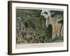 The French Army in the Mountains of Portugal-Maurice Henri Orange-Framed Giclee Print