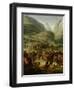The French Army Travelling over the St. Bernard Pass at Bourg St. Pierre, 20th May 1800, 1806-Charles Thevenin-Framed Giclee Print