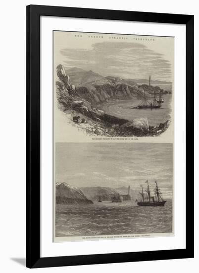 The French Atlantic Telegraph-null-Framed Giclee Print