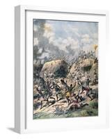 The French Attack on Kana, Dahomey, Africa, 1892-Henri Meyer-Framed Giclee Print