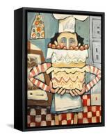 The French Baker-Tim Nyberg-Framed Stretched Canvas