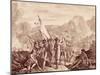 The French Capture of Tobago, 1781-Francois Godefroy-Mounted Giclee Print