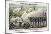 The French Capturing Oudong, Indochina, 1866-null-Mounted Giclee Print