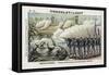 The French Capturing Oudong, Indochina, 1866-null-Framed Stretched Canvas