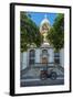 The French Cathedral (Franzosischer Dom) with Bike in Foreground, Berlin, Germany, Europe-Charlie Harding-Framed Photographic Print