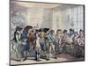 The French Coffee House, Late 18th Century-Thomas Rowlandson-Mounted Giclee Print