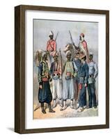 The French Colonial Forces, 1891-Henri Meyer-Framed Giclee Print