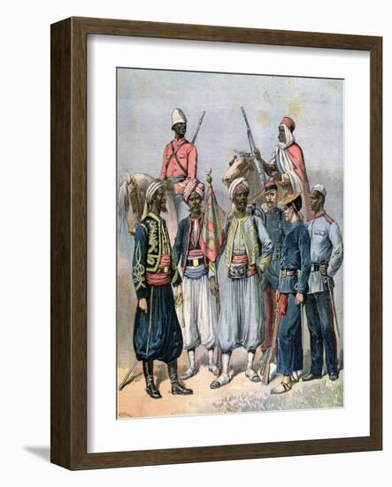 The French Colonial Forces, 1891-Henri Meyer-Framed Giclee Print