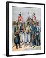 The French Colonial Forces, 1891-Henri Meyer-Framed Giclee Print
