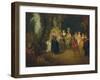 The French Comedy, after 1716-Jean Antoine Watteau-Framed Giclee Print