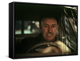 The French Connection, Gene Hackman, 1971, In The Famous Car Chase Scene-null-Framed Stretched Canvas