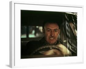 The French Connection, Gene Hackman, 1971, In The Famous Car Chase Scene-null-Framed Photo