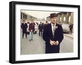 The French Connection, Gene Hackman, 1971-null-Framed Photo