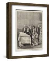 The French Deputation to the Queen at Windsor Castle-Joseph Nash-Framed Giclee Print