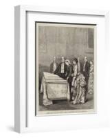 The French Deputation to the Queen at Windsor Castle-Joseph Nash-Framed Giclee Print