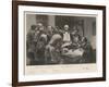 The French Doctor Claude Bernard with a Group of His Colleagues Probably at the College de France-Lhermitte-Framed Art Print