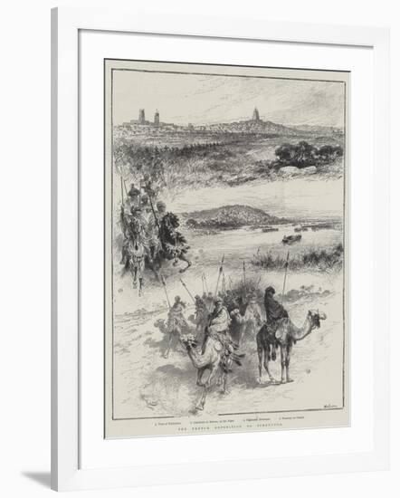 The French Expedition to Timbuctoo-null-Framed Giclee Print