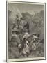 The French Expedition to Tunis, Goums, Reconnoitring, Attacked by Khroumirs-Charles Auguste Loye-Mounted Giclee Print