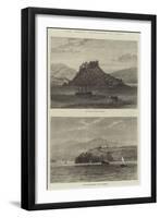 The French Expedition to Tunis-Sir John Gilbert-Framed Giclee Print