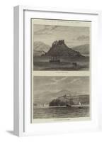 The French Expedition to Tunis-Sir John Gilbert-Framed Giclee Print