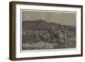 The French Expedition to Tunis-Charles Auguste Loye-Framed Giclee Print
