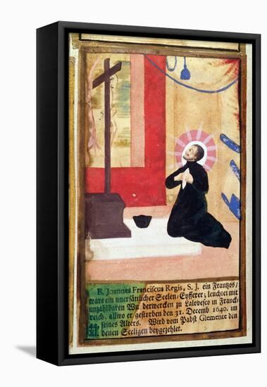 The French Father Jesuit Jean Francois Regis-null-Framed Stretched Canvas