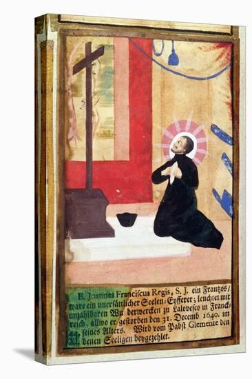 The French Father Jesuit Jean Francois Regis-null-Stretched Canvas