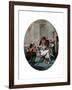 The French Fireside, 1905-Charles Tomkins-Framed Giclee Print